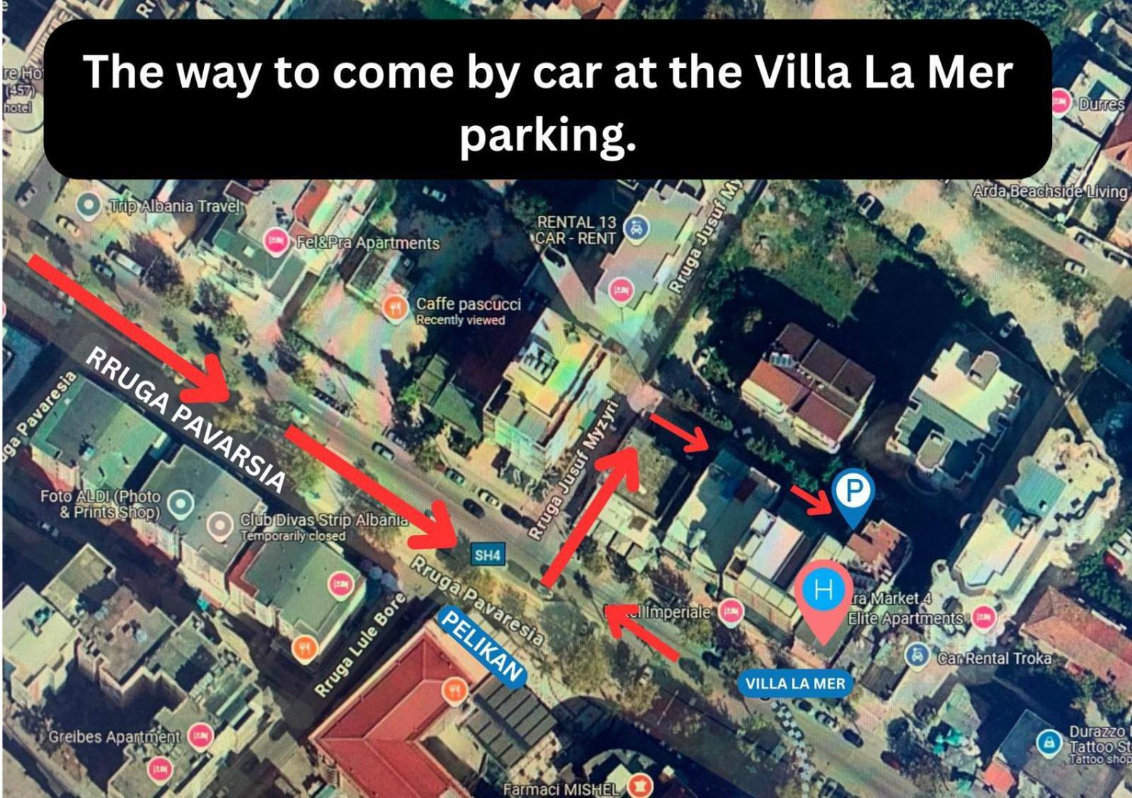 Villa Lamer Durrës 外观 照片